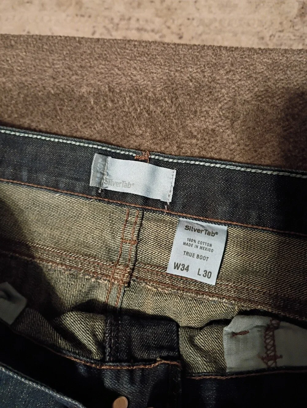 Levi's Men's Silvertab True Boot Jeans Size 34x30 Dark Wash